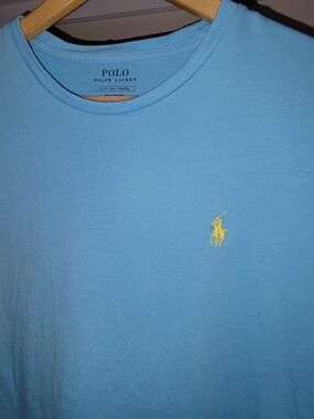 Polo Ralph Lauren Sky Blue Crew T-Shirt